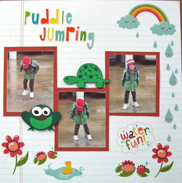 Puddle Jumping-Pokey Peas