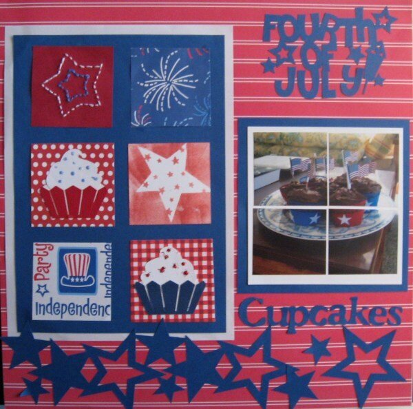 Fourth of July Cupcakes-CG 2010/Pokey Peas