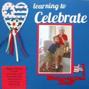 Learning to Celebrate Memorial Day-Pokey Peas