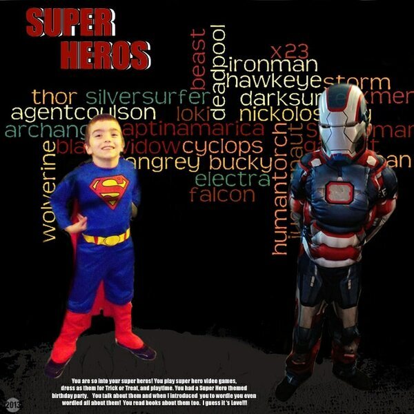 Super Heros-Pokey Peas
