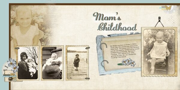 Mom&#039;s Childhood-Pokey Peas