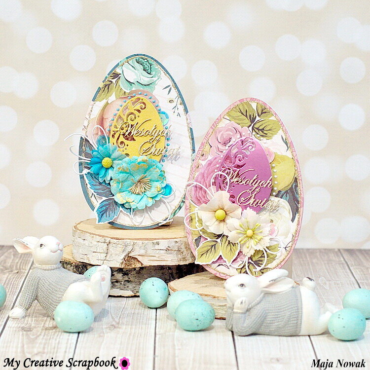 Easter Egg Cards *DT My Creative Scrapbook*