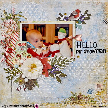 Hello Mr Snowman *DT My Creative Scrapbook*