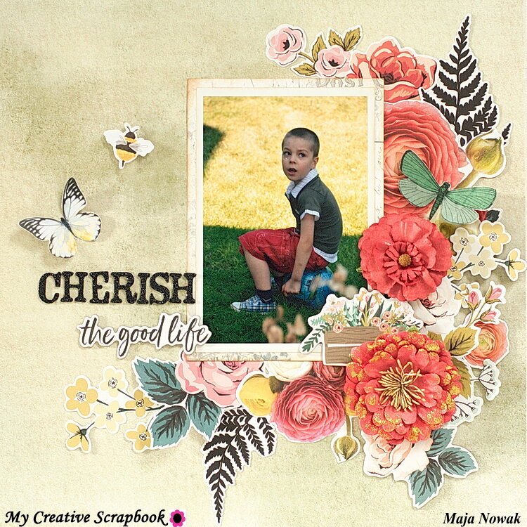 Cherish The Good Life *DT My Creative Scrapbook*