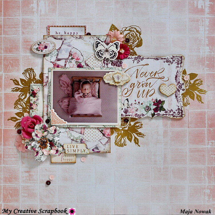 Never Grow Up *DT My Creative Scrapbook*