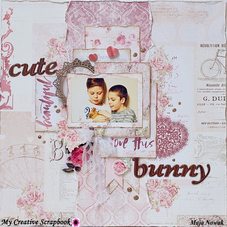 Cute Bunny *DT My Creative Scrapbook*