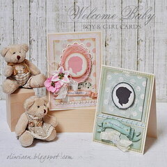 Welcome Baby Cards *Craft4You*
