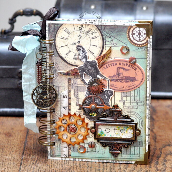 Steampunk Notebook *DT Craft4You*