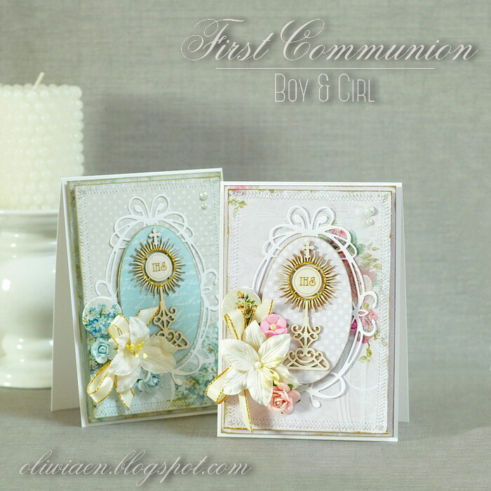 First Communion Cards *DT Lemoncraft*