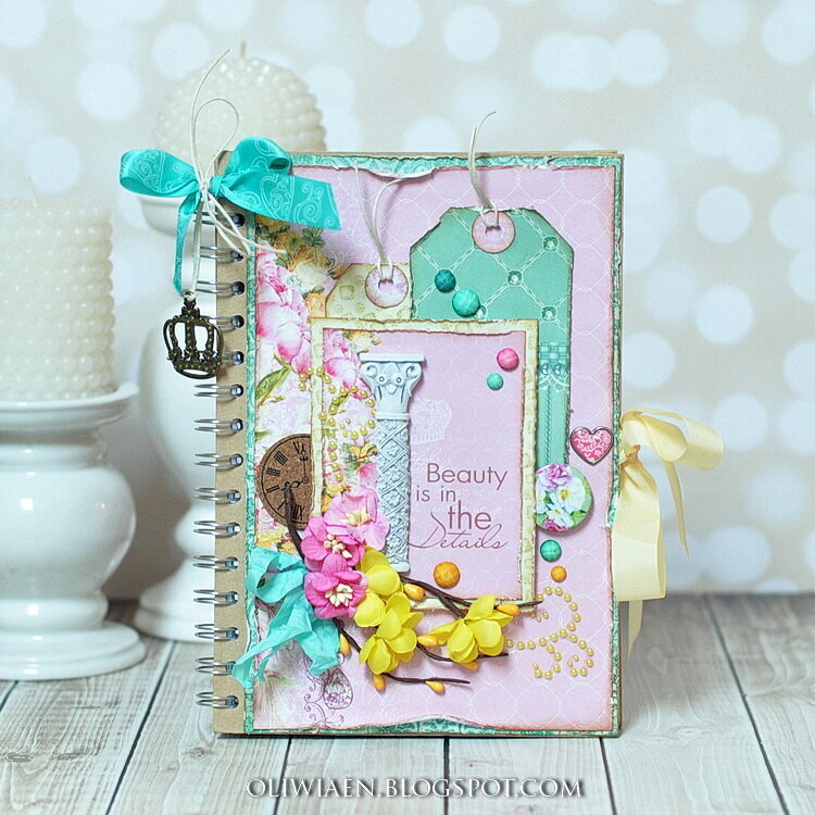 Spring Notebook *DT The ScrapBerry&#039;s*