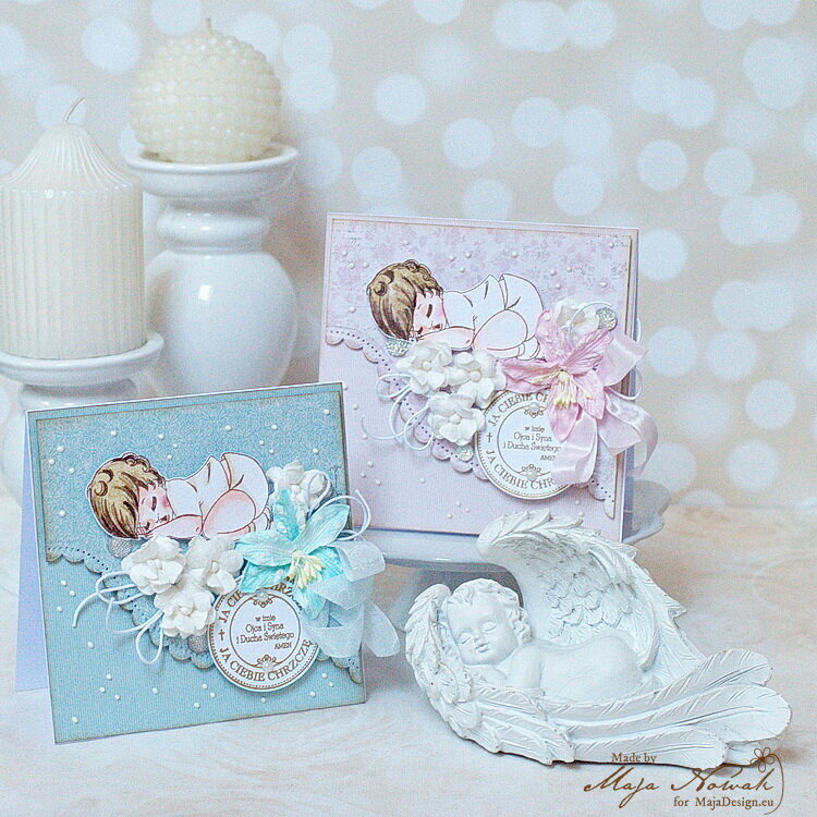 Baptism cards *DT Maja Design*