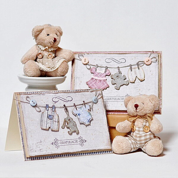 Welcome Baby Cards *DT Maja Design