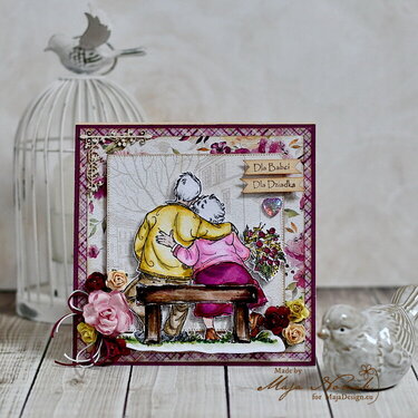 Grandma &amp; Grandpa&#039;s Day Card *DT Maja Design*