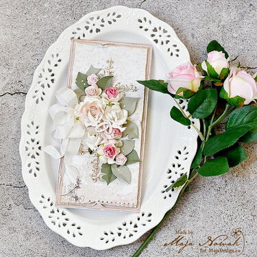 Rose Wedding Card *DT Maja Design*