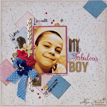 My Fabulous Boy *DT Maja Design*