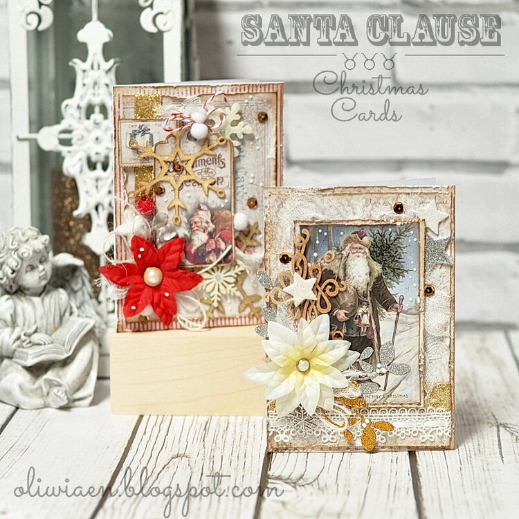 Santa Clause cards *DT Maja Design*