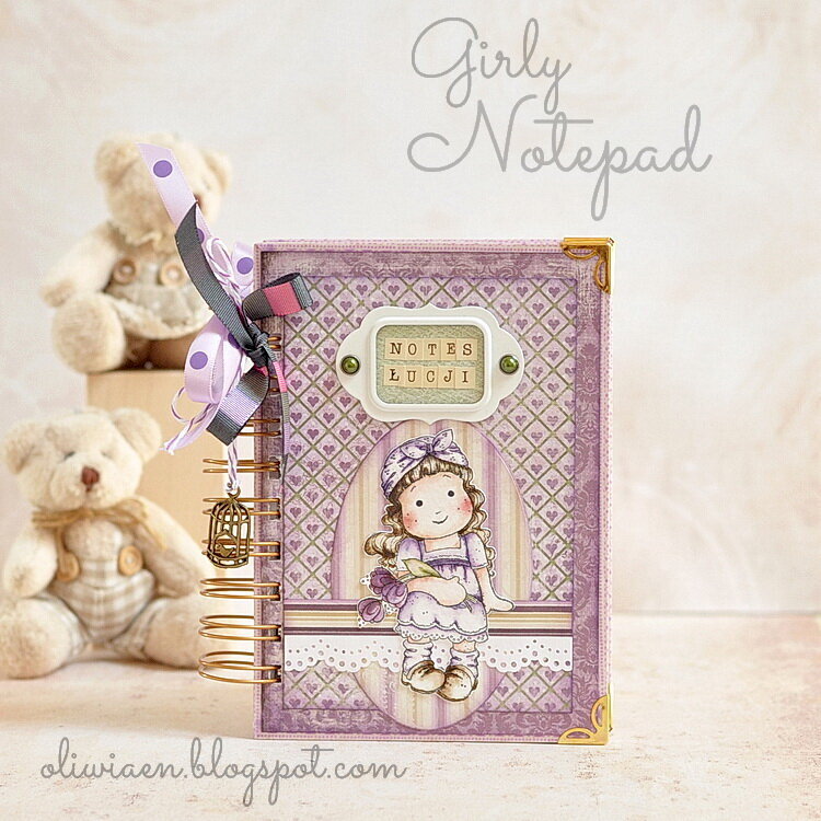 Girly Notepad *DT Maja Design*