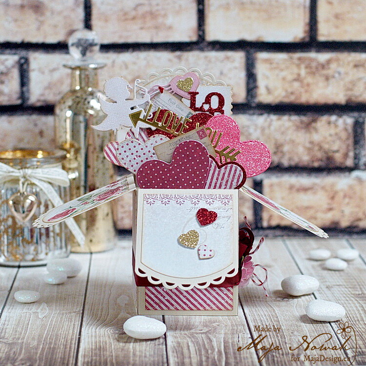Valentine's Day Pop-Up Box Card *DT Maja Design*