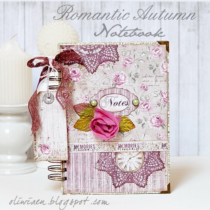 Romantic Notebook *DT Maja Design*