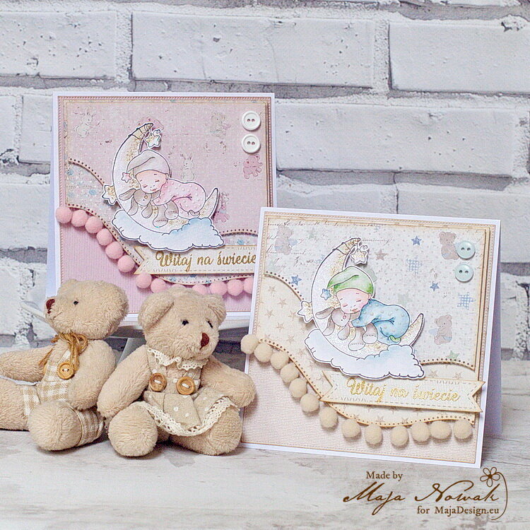 Welcome Baby Cards *DT Maja Design*