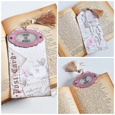 A Romantic Bookmark *GD Maja Design*