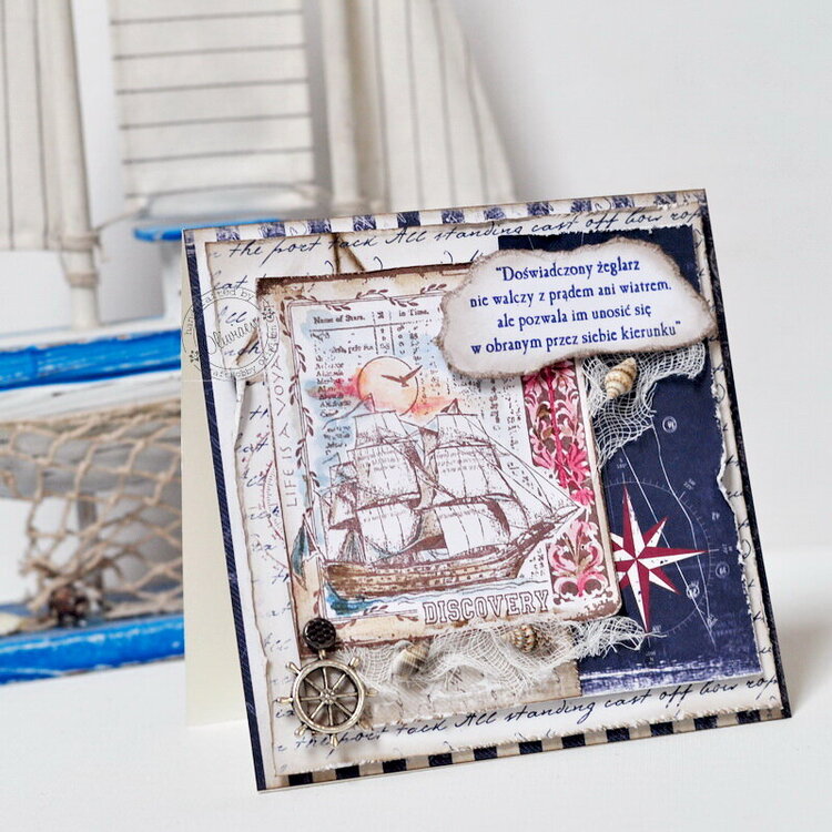 Sailor&#039;s Card *GD Maja Design*