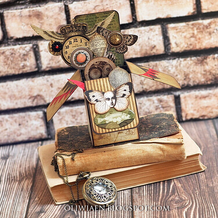 Steampunk Box-Card *DT the ScrapBerry&#039;s*