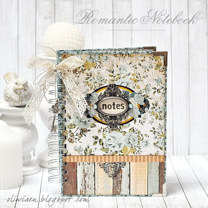 Romantic Notebook *DT Craft4You*