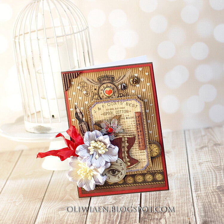 Steampunk Card *DT the ScrapBerry&#039;s*