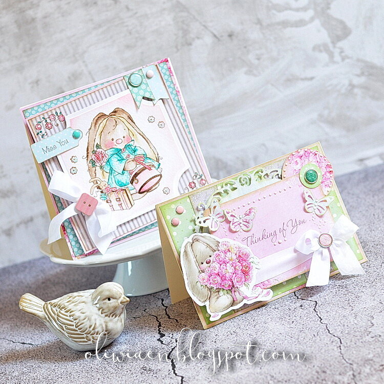 Bunny Sweet Cards *DT the ScrapBerry&#039;s*