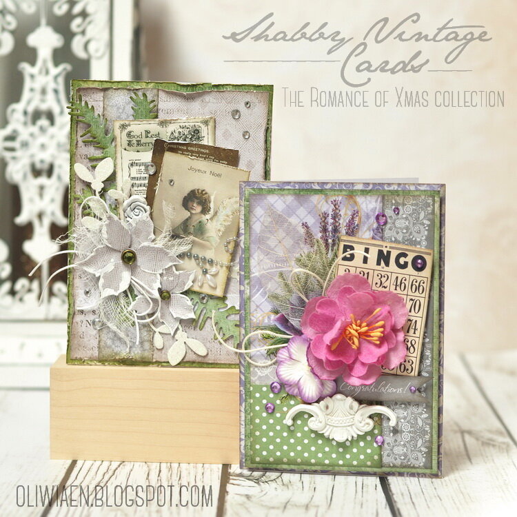 Shabby Vintage Cards *The ScrapBerry&#039;s*