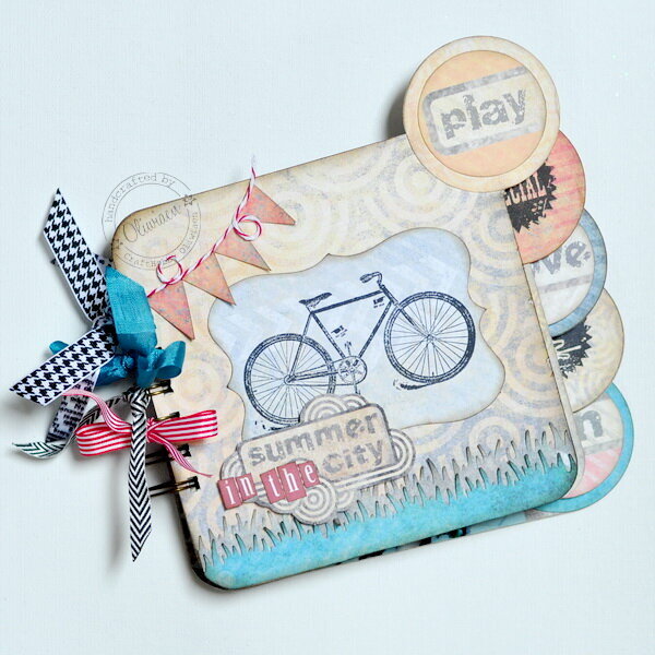 Bike Mini Album *DT The ScrapCake*