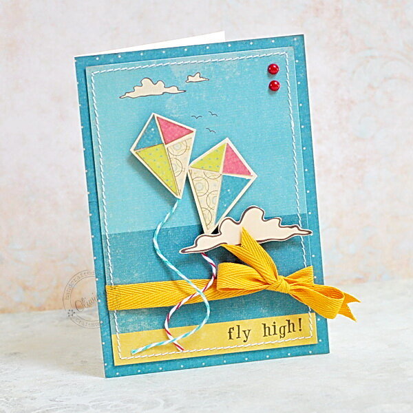 Boy Kite Card *DT The ScrapCake*