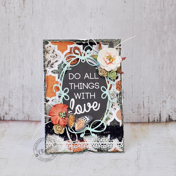 Do All Things With Love *DT Craft4You*