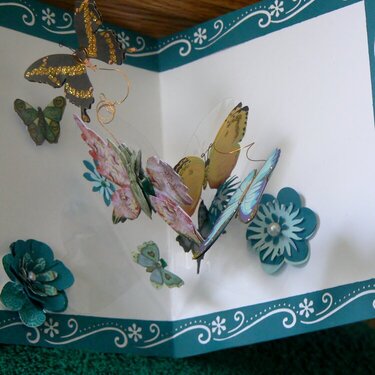 Butterfly Friends card
