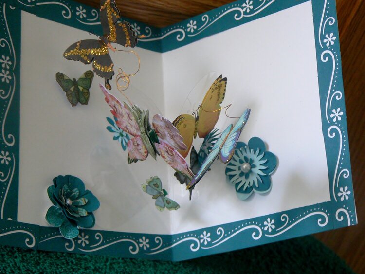 Butterfly Friends card