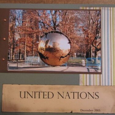 {DW 2007 Special Challenge} UN Globe