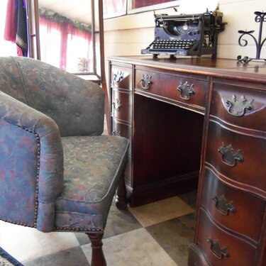 Second antique chair
