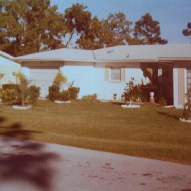 Front yard circa 1970