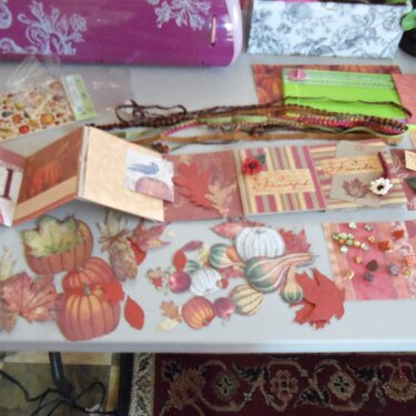 Lots of goodies for my Fall mini!