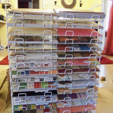 MY NEW PAPER RACK!!!!!