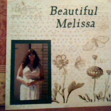 Beautiful Melissa