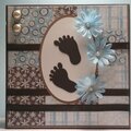 Baby Boy Baby Shower Card