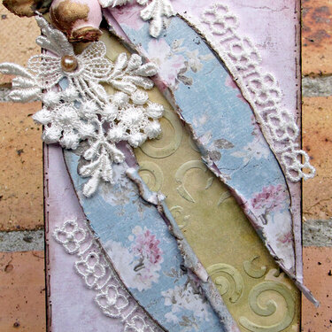 A Tag using Tresors de Luxe and Maja Designs Papers