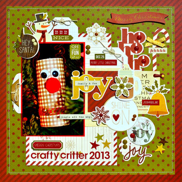Crafty Critter 2013 *Simple Stories Cozy Christmas*