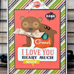 I Love You Beary Much *Echo Park Day at the Zoo*