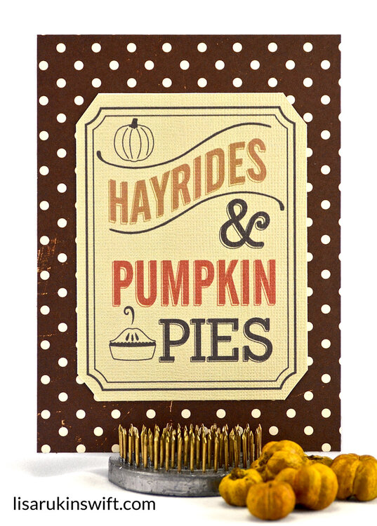 Hayrides &amp; Pumpkin Pies