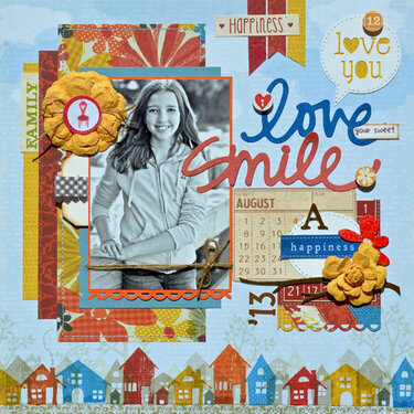 Love Your Sweet Smile *My Creative Scrapbook*