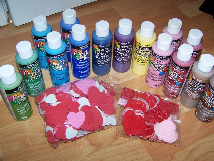 More Paint and Hearts