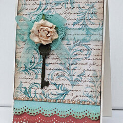 Vintage style card